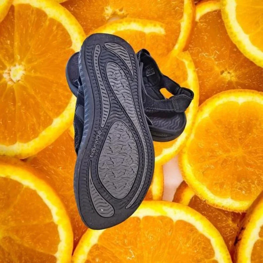 Columbia Black Hook and Loop Closure Hiking‎ Sandals Size 13